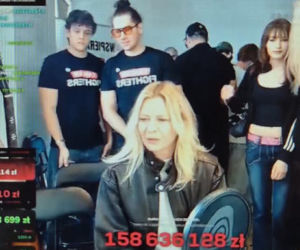 Małgorzata Kożuchowska u Łatwoganga