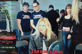 Małgorzata Kożuchowska u Łatwoganga