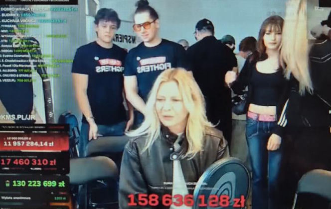 Małgorzata Kożuchowska u Łatwoganga