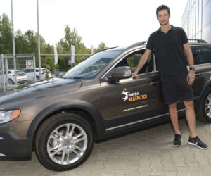 Łukasz Żygadło jeździ Volvo XC70