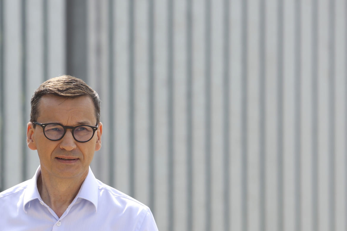 Mateusz Morawiecki "Mur ochroni nas przed inwazją"