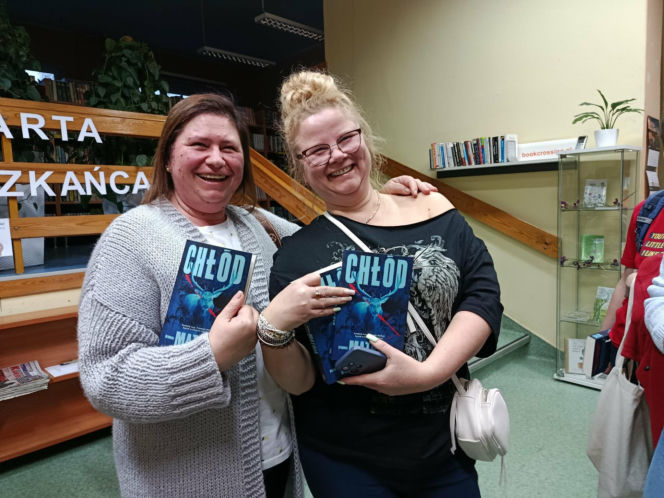 Weronika Mathia "Chłód" - spotkanie autorskie w Iławie