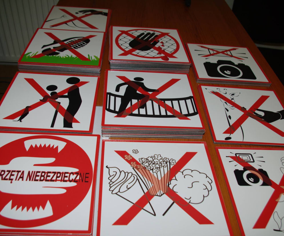 Nowe tablice ostrzegawcze