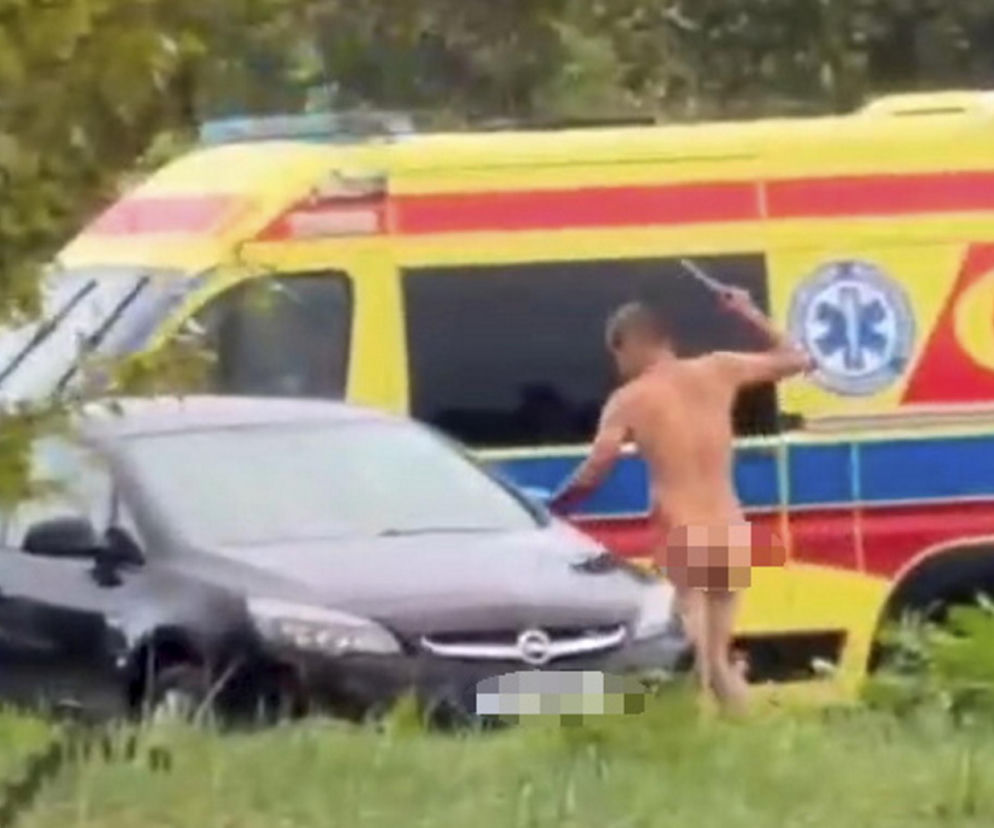 Nagi 31-latek z maczetą wciąż w szpitalu. Policja ujawnia nowe fakty