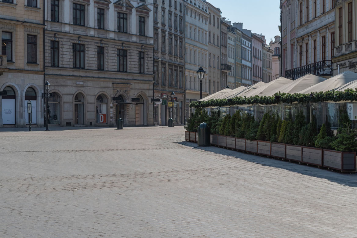 Kraków niczym miasto duchów
