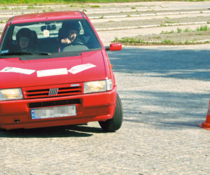 Jeździ w rajdach, bo boi się o syna