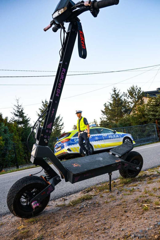 Krynka: Poważny wypadek na hulajnodze