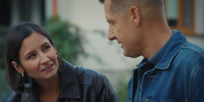 M jak miłość odc. 1906. Paweł (Rafał Mroczek), Agnes (Amanda Mincewicz)