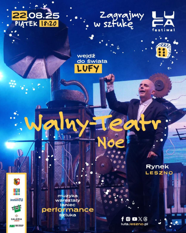​Zagrajmy w sztukę. W piątek w Lesznie rusza LUFA