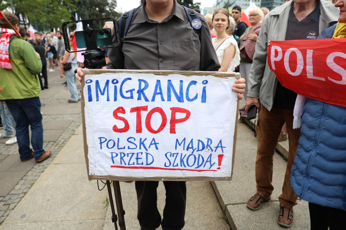 Protesty przeciwko migracji w całym kraju!