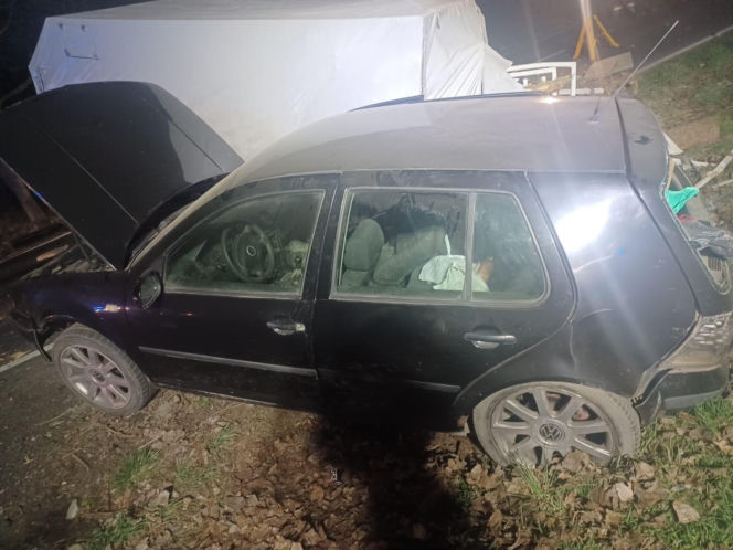 19-letni kierowca bmw uderzył w volkswagena. Groźny wypadek na DW309 na Rojęczynem [ZDJĘCIA]