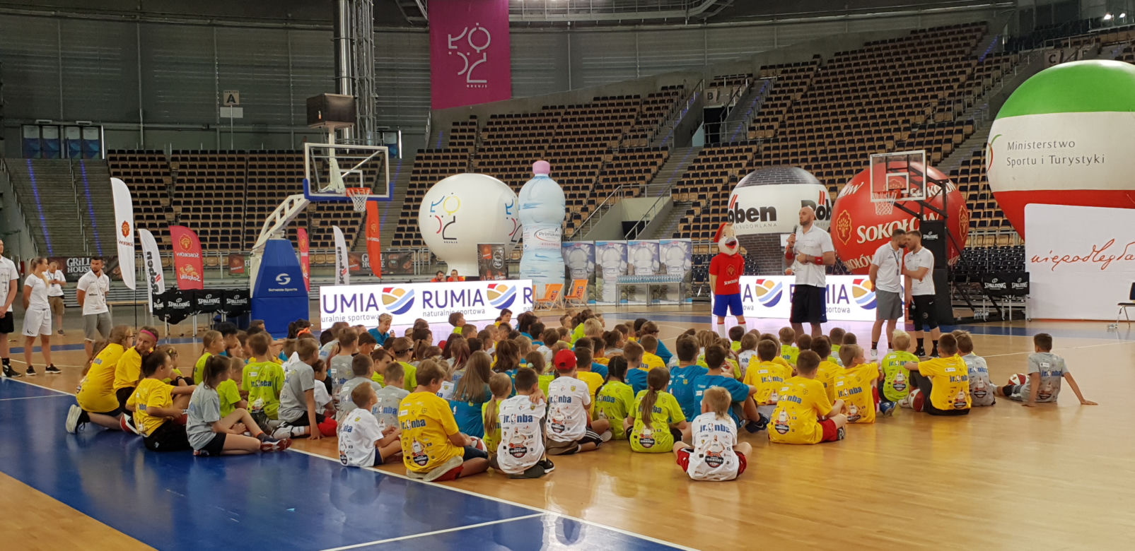 Gortat Camp 2018 w łódzkiej Atlas Arenie