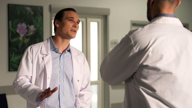 M jak miłość odc. 1929. Olek (Maurycy Popiel), Aleksander Sowiński (Mikołaj Krawczyk)