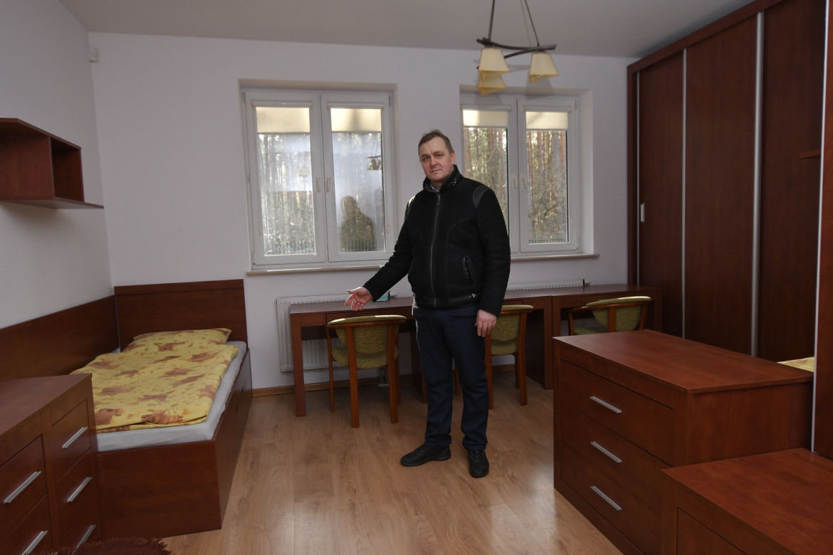 Ośrodek Caritasu w Urlach czeka na uchodźców. Wojna na Ukrainie