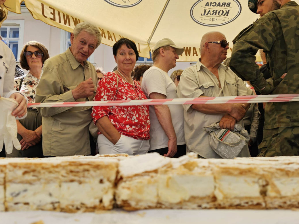Kremówkowe szaleństwo na rzeszowskim Rynku