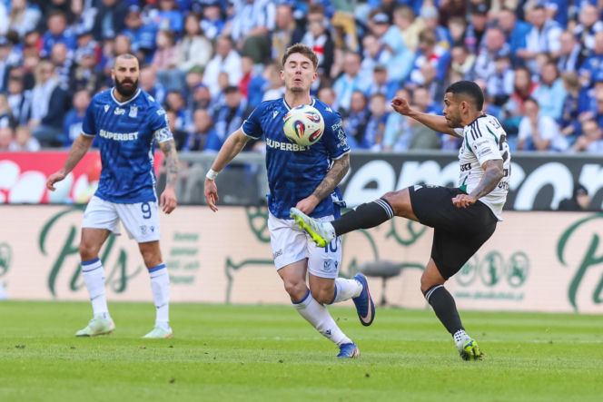 Lech Poznań - Legia Warszawa: Zdjęcia kibiców i zawodników z meczu 30. kolejki PKO BP Ekstraklasy