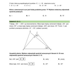 Próbny egzamin ósmoklasisty 2026: Matematyka ARKUSZE CKE