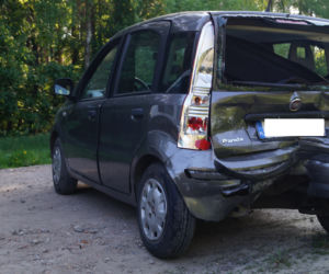 Wypadek w podbydgoskim Maksymilianowie. Zderzyły się dwa samochody! [ZDJĘCIA]