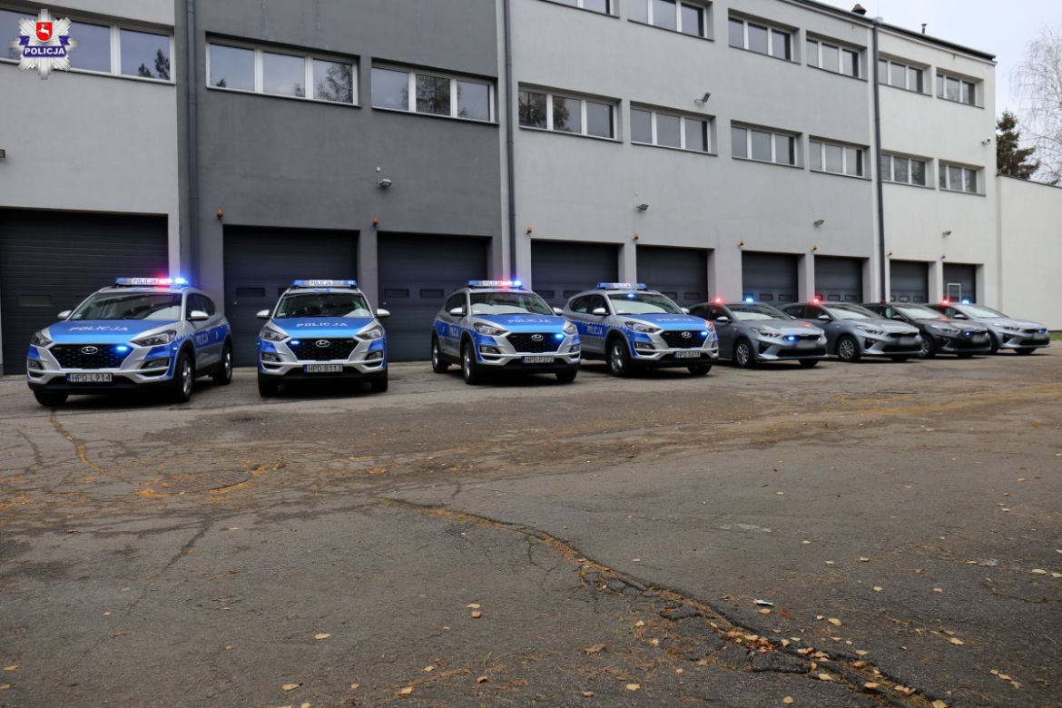 Nowe radiowozy dla policjantów z Lubelszczyzny