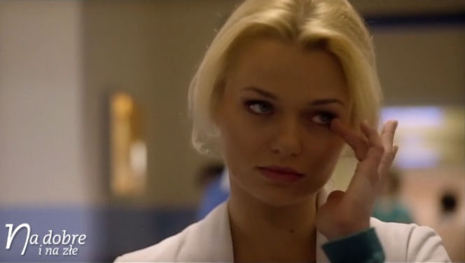 Na dobre i na złe odc. 555. Agata Woźnicka (Emilia Komarnicka)