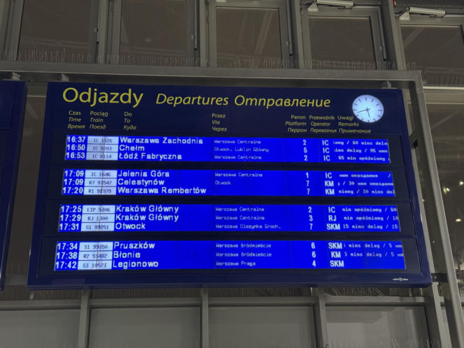 Utrudnienia w Warszawie z powodu pogody