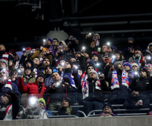 Górnik Zabrze - Pogoń Szczecin: Zdjęcia kibiców z meczu 22. kolejki PKO BP Ekstraklasy