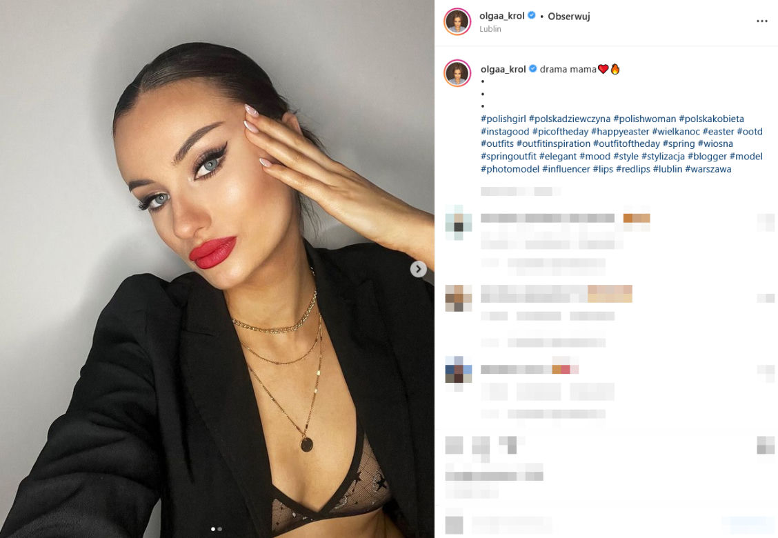 Olga Król z "Top model" przeszła metamorfozę