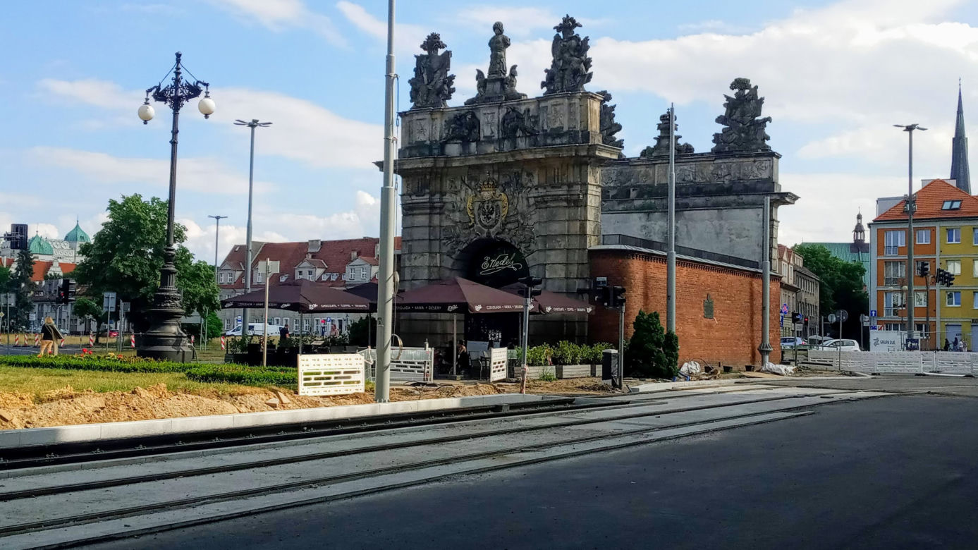 "Torowa rewolucja" w Szczecinie - czerwiec 2021