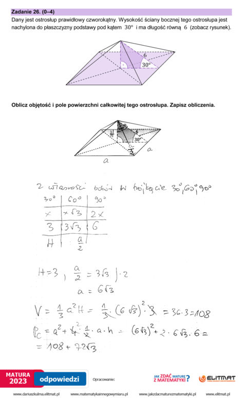 Matura 2023: matematyka. Arkusze CKE i odpowiedzi [Formuła 2023]	