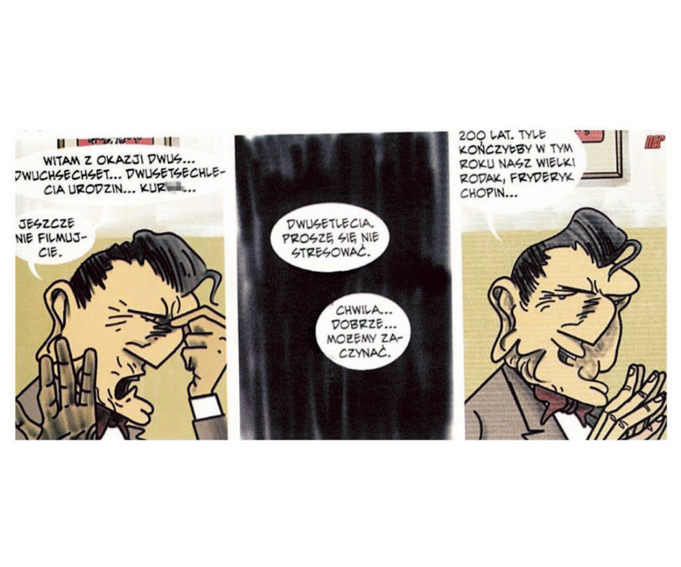 Tak szef MSZ Radosław Sikorski promuje polską kulturę w Niemczech: Na ch... tam stoi?