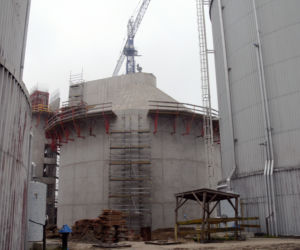 Rozbudowa oczyszczalni ścieków Czajka (listopad 2010)