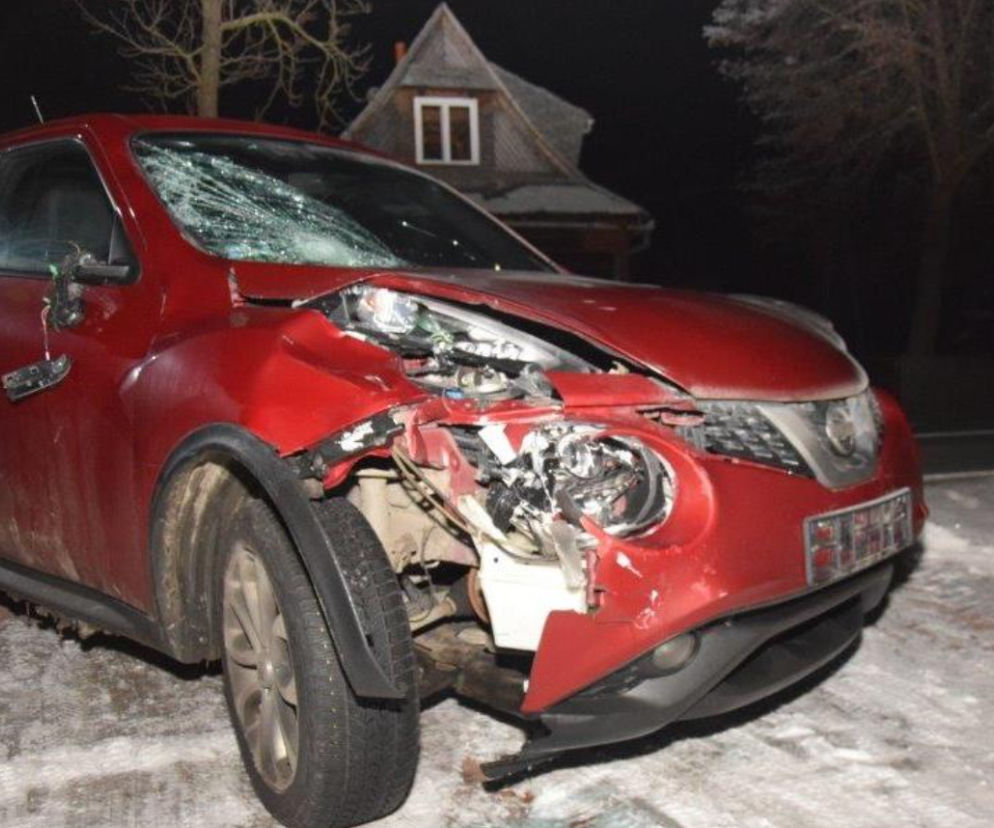 Pieszy potrącony w powiecie nowotarskim