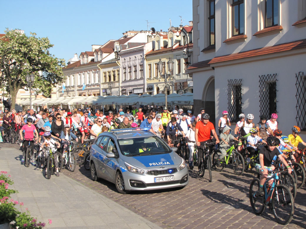 Dziecięca Masa Krytyczna przejechała przez Rzeszów!