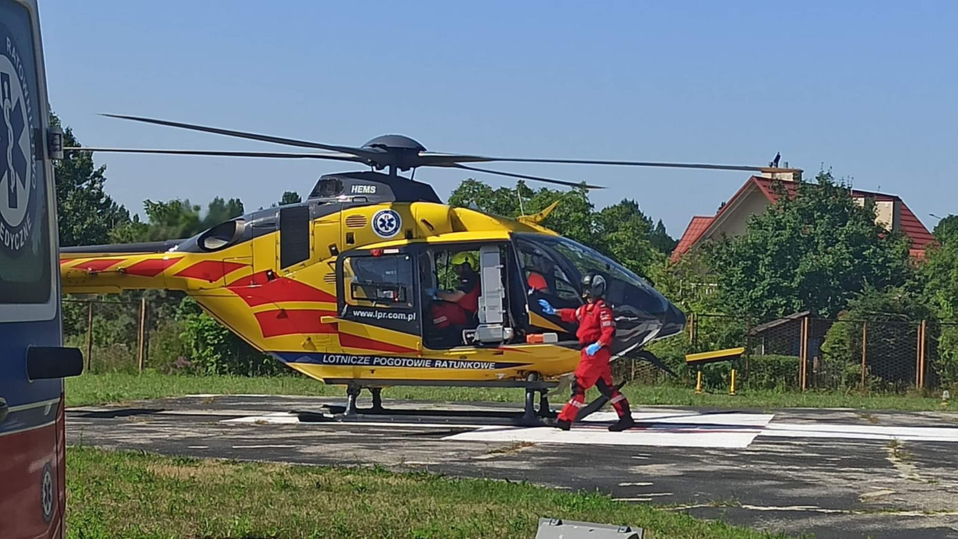 Sierakośce: 6-latek potrącony przez samochód! Trafił do szpitala w ciężkim stanie