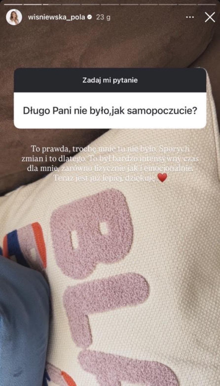 Pola Wiśniewska wyprowadziła się od męża