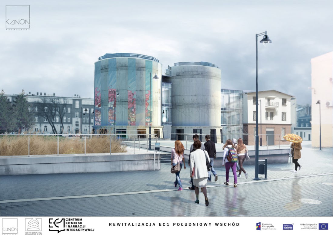 7 Tak ma wyglądać Centrum Komiksu i Narracji Interaktywnej w EC1