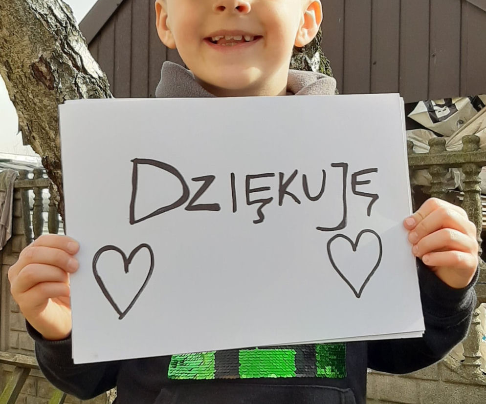 Jaś Woźniak dziękuje Czytelnikom Super Expressu