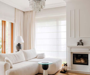 Wnętrze inspirowane Kolorem Roku Pantone 2026 Cloud Dancer