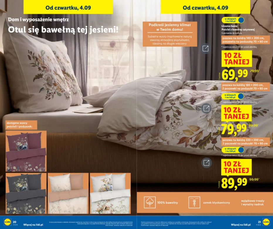 Jesienne promocje w Lidlu