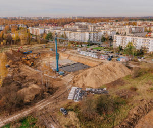 Budowa aquaparku Widzew - stan listopad 2025