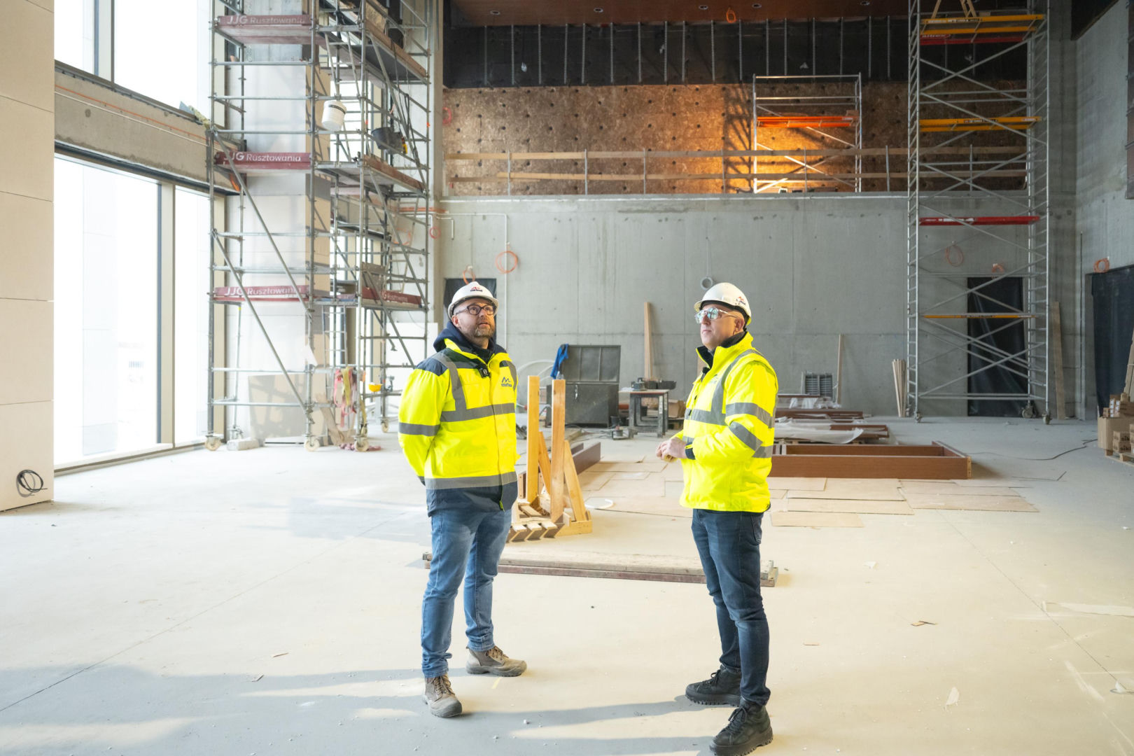 Centrum Muzyki w Krakowie - budowa, wnętrza