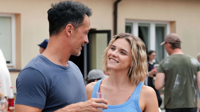 Barwy szczęścia odc. 3294. Janka (Oliwia Drożdżyk), Mariusz (Rafał Cieszyński)