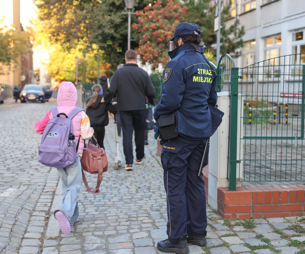 Akcja policji przed szkołą w Krakowie. Przechodnie zauważyli 10-latka z tasakiem. Plastikowa zabawka