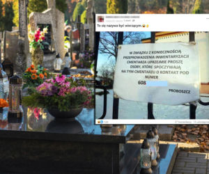 Proboszcz poprosił zmarłych o kontakt