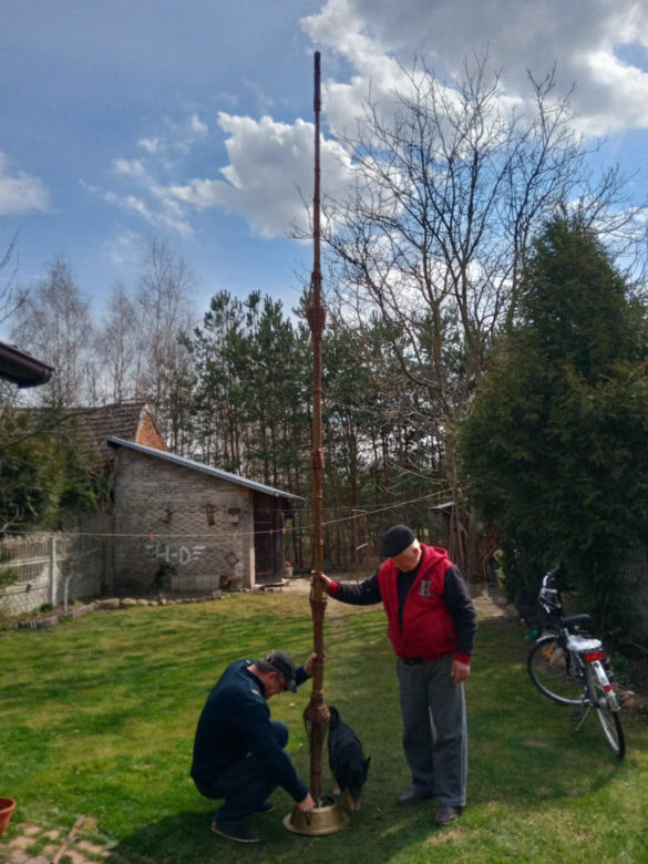 Wielkanocna palma w Przędzelu ma ponad 6 metrów [GALERIA]