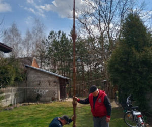 Wielkanocna palma w Przędzelu ma ponad 6 metrów [GALERIA]
