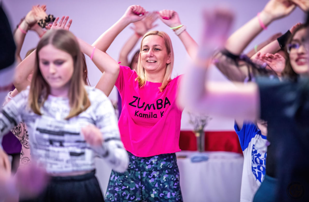 Impreza z okazji 10-lecia zumby Kamili K w Częstochowie