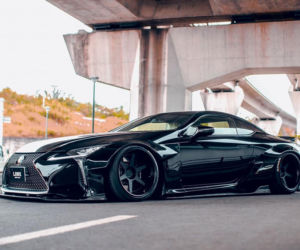 Lexus LC 500 po tuningu Liberty Walk