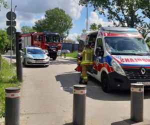 Mężczyzna spadł z Mostu Poniatowskiego