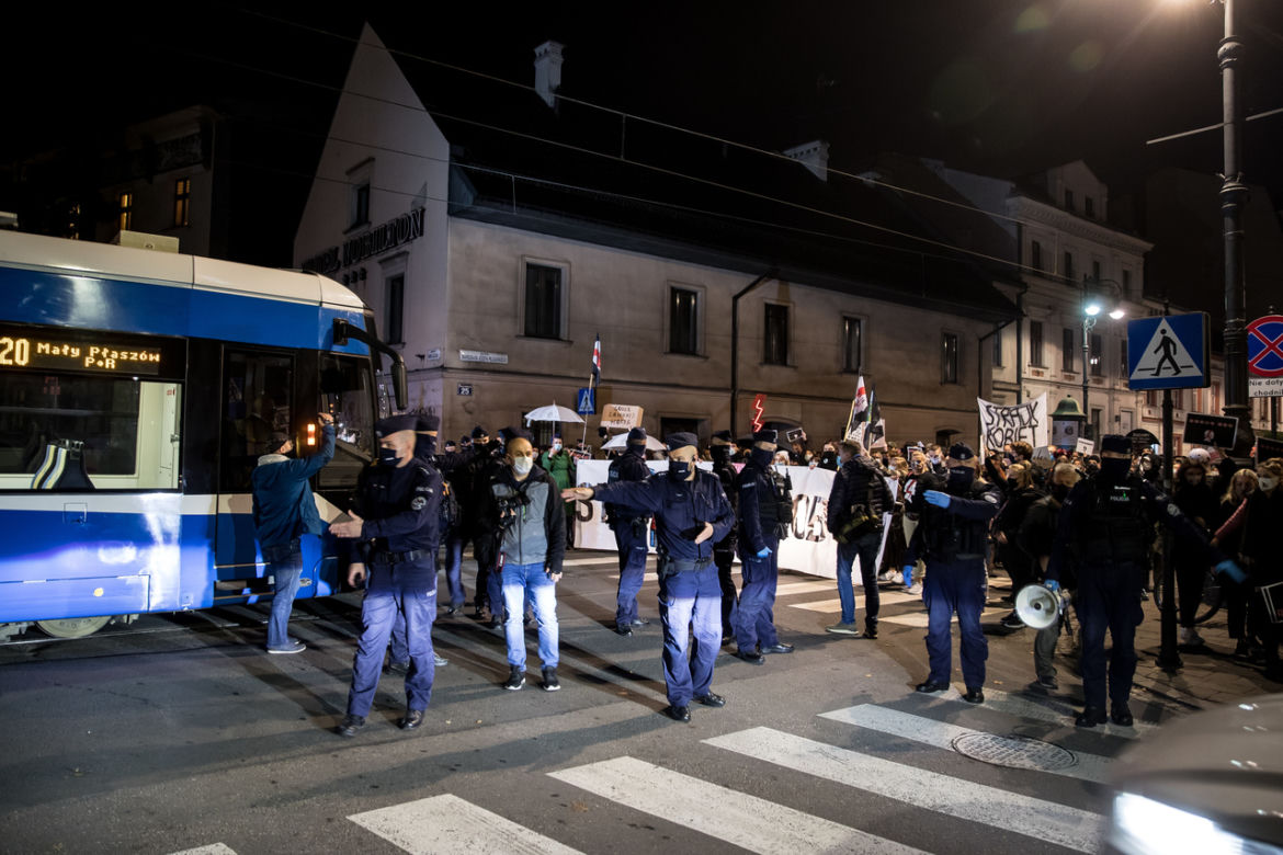 Strajk Kobiet. Wielotysięczny protest w Krakowie